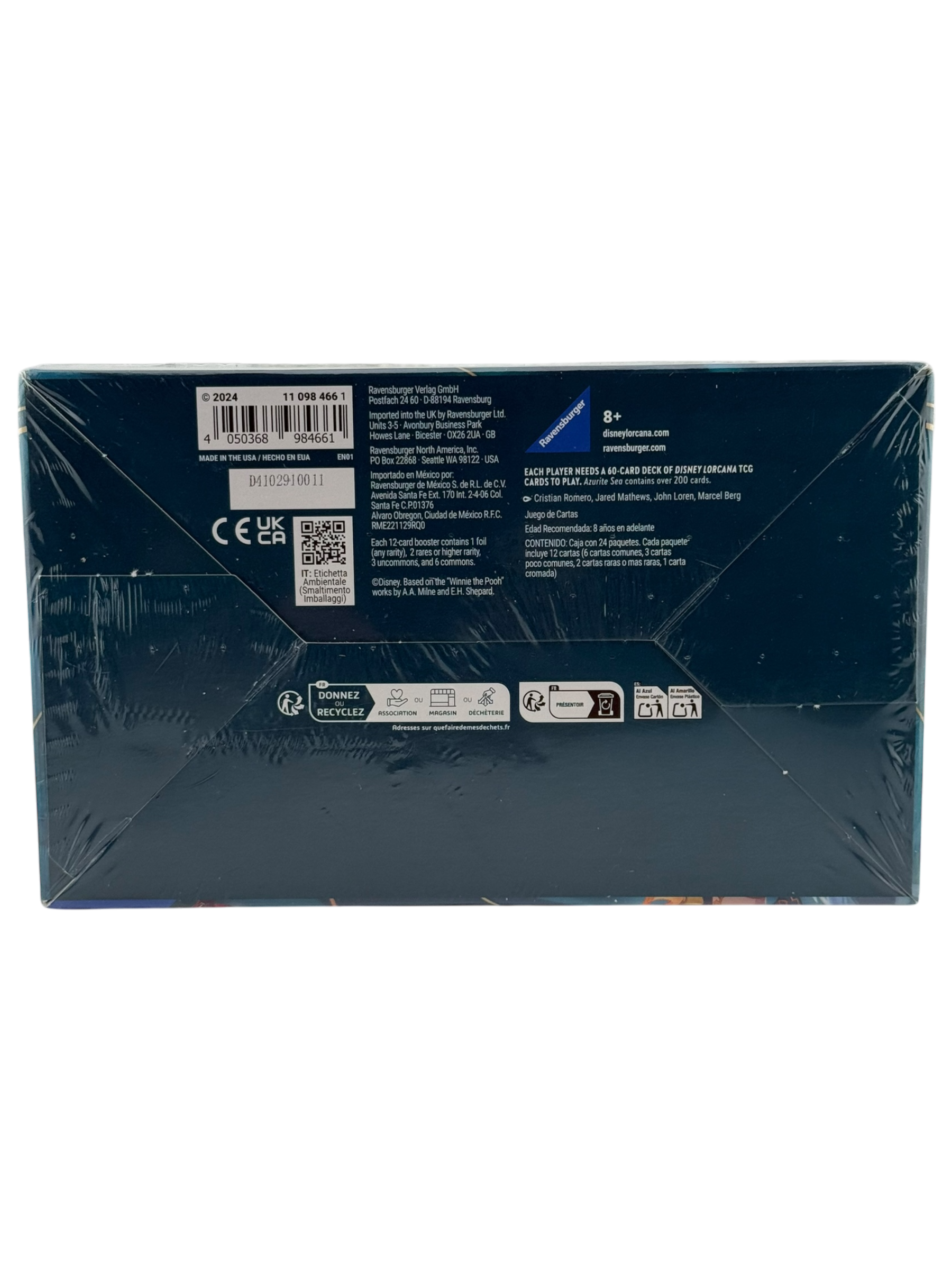 Disney Lorcana: Azurite Sea Booster Box