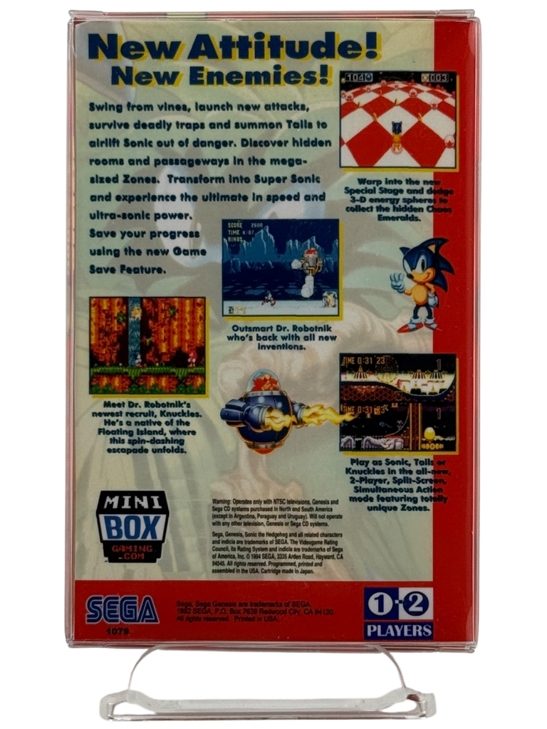Sonic the Hedgehog 3 [Mini Reproduction Box]