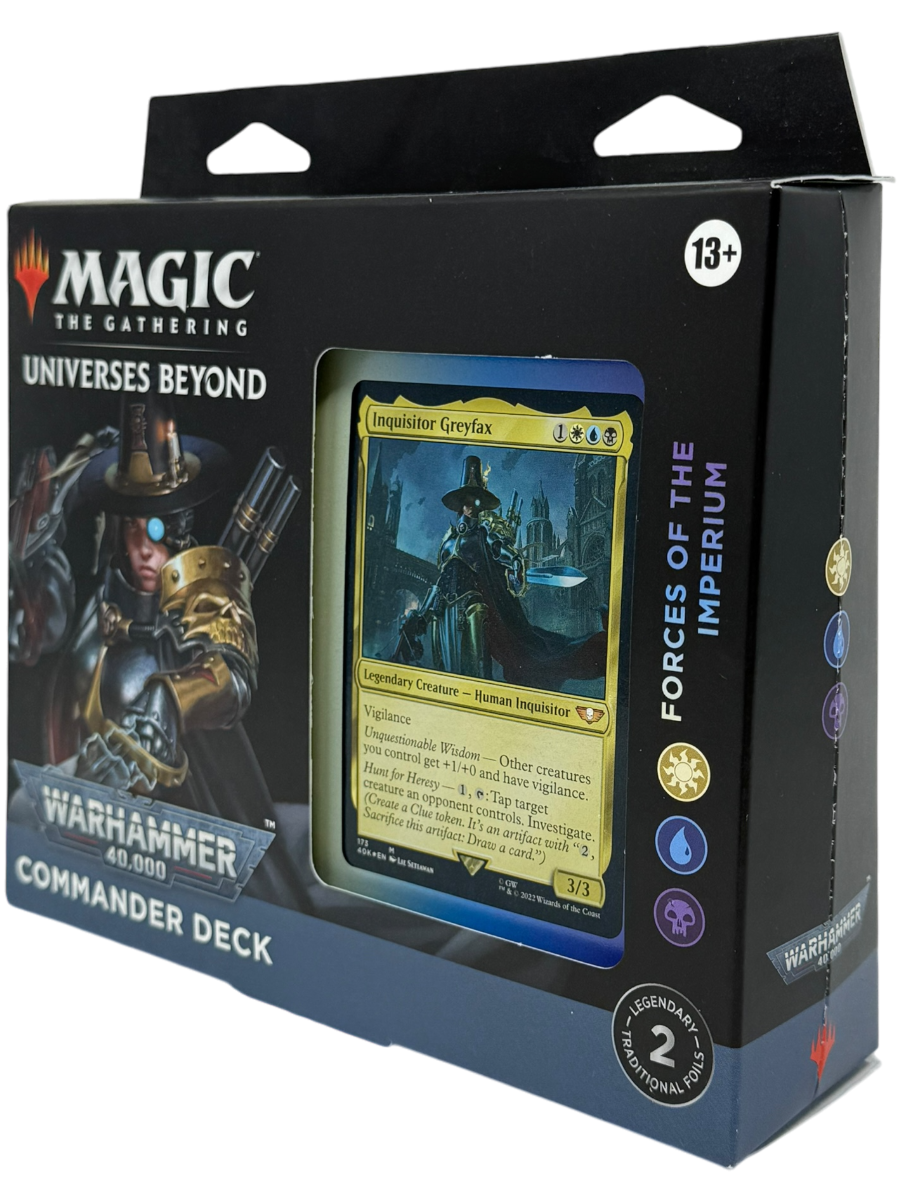 Universes Beyond: Warhammer 40,000 - Forces of the Imperium Commander Deck