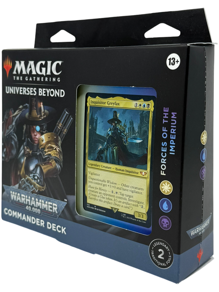Universes Beyond: Warhammer 40,000 - Forces of the Imperium Commander Deck