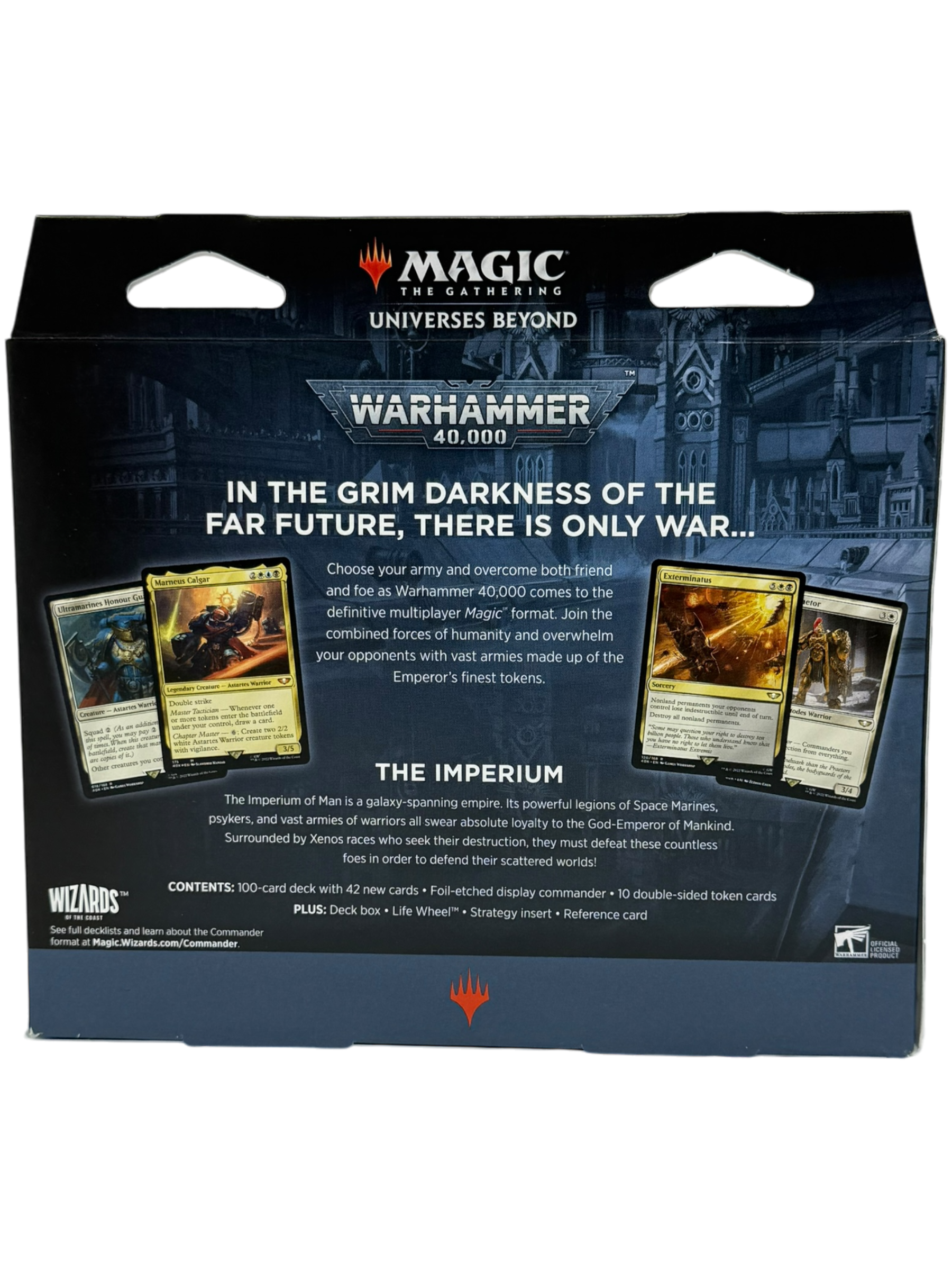 Universes Beyond: Warhammer 40,000 - Forces of the Imperium Commander Deck