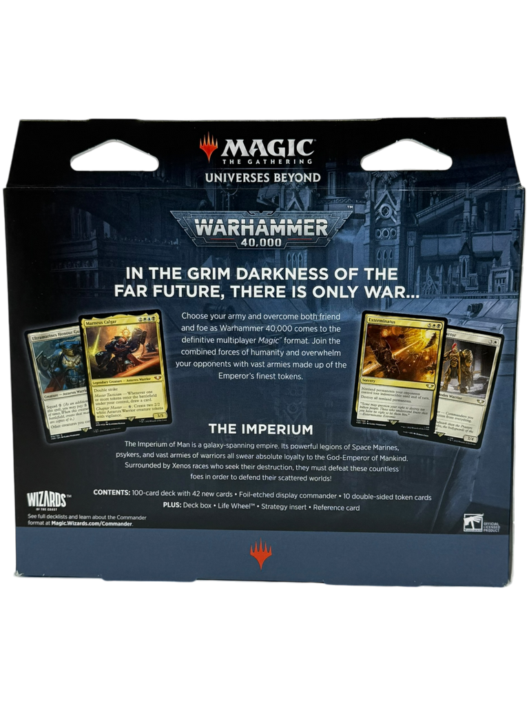 Universes Beyond: Warhammer 40,000 - Forces of the Imperium Commander Deck