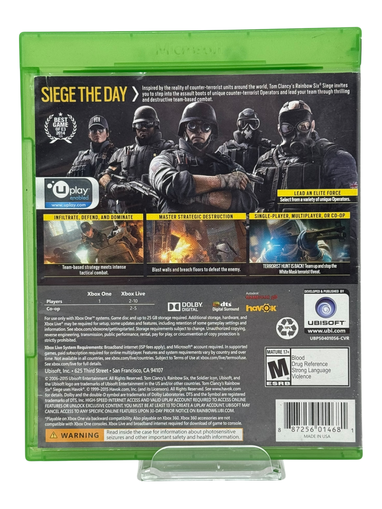 Rainbow Six Siege