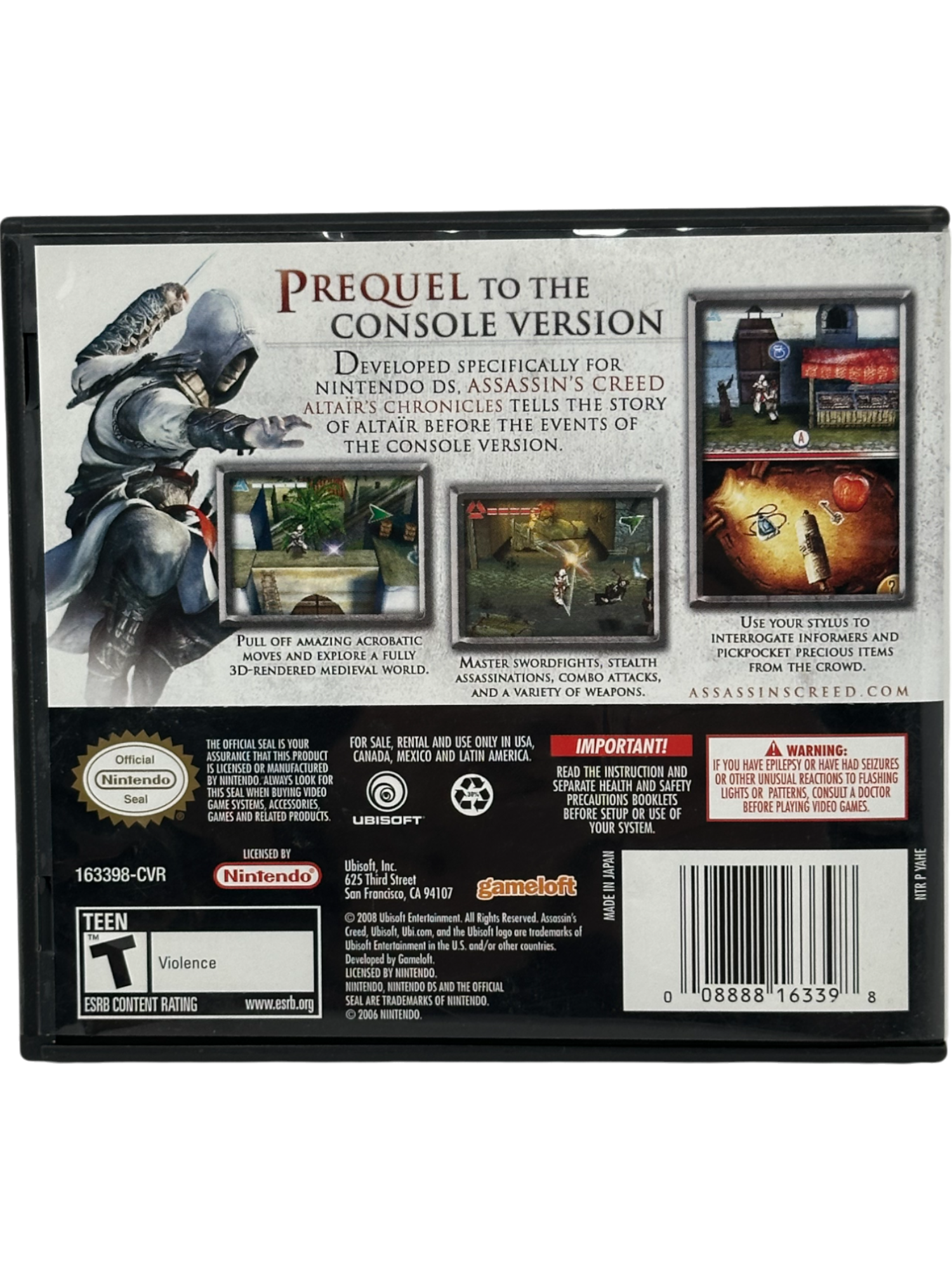 Assassins Creed Altair's Chronicles