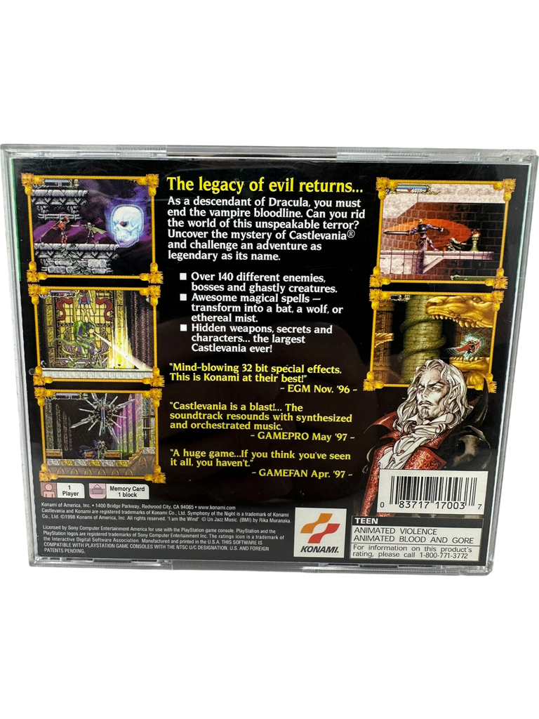 Castlevania Symphony Of The Night [Greatest Hits]