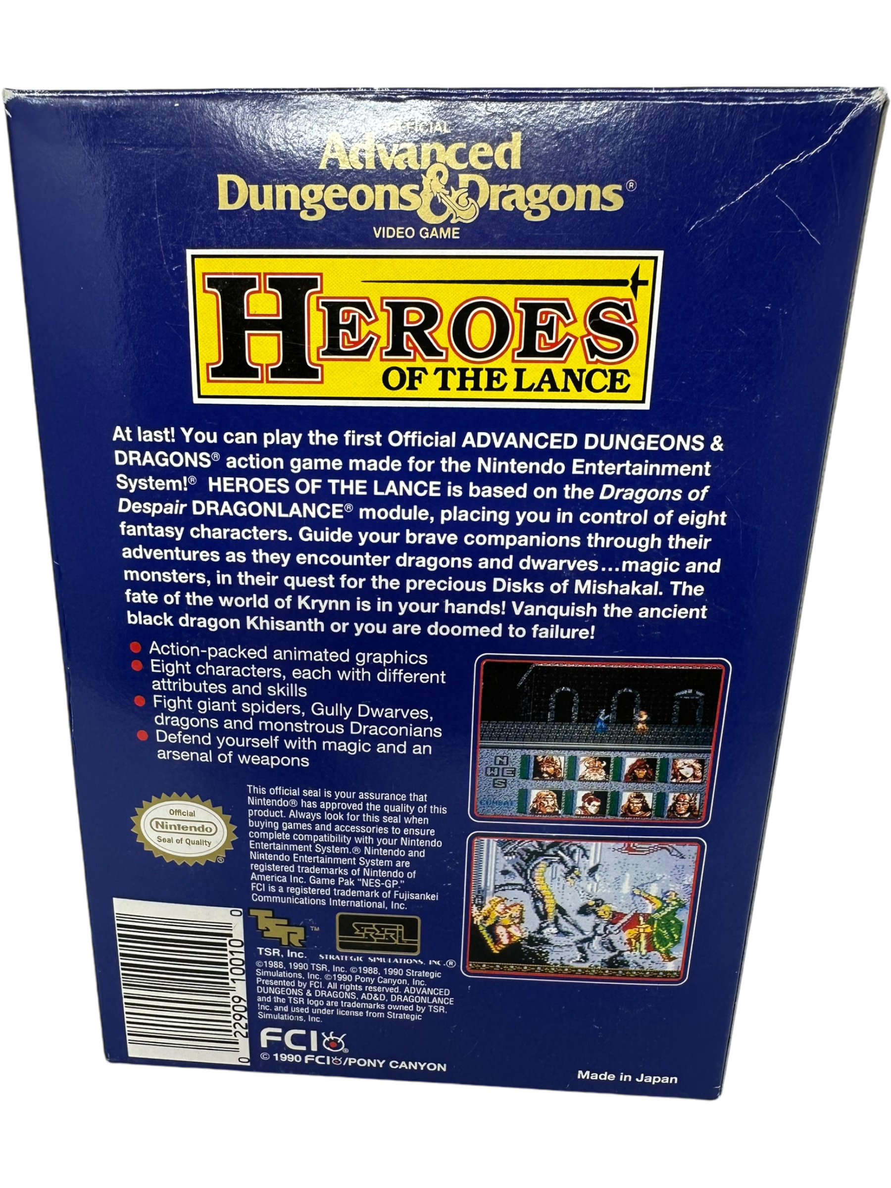 Advanced Dungeons & Dragons Heroes of the Lance