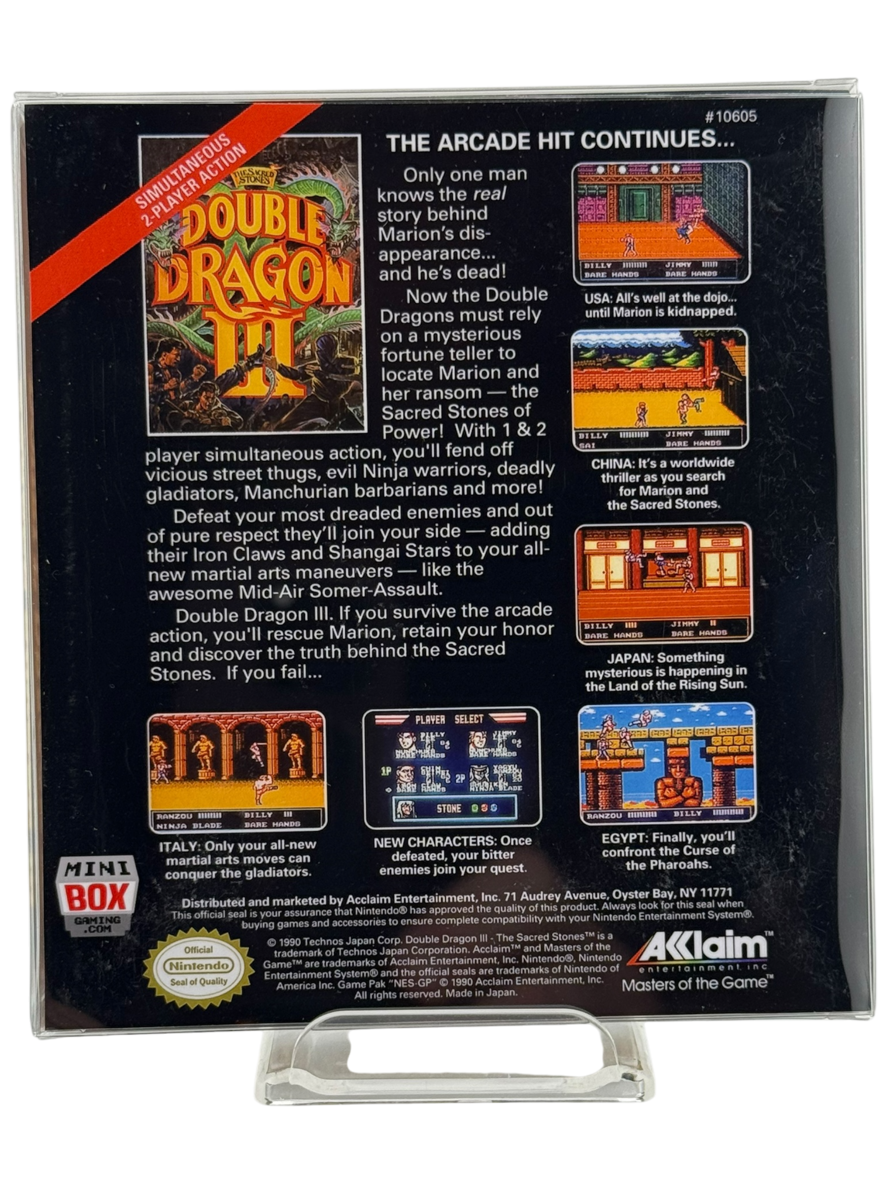 Double Dragon III [Mini Reproduction Box]