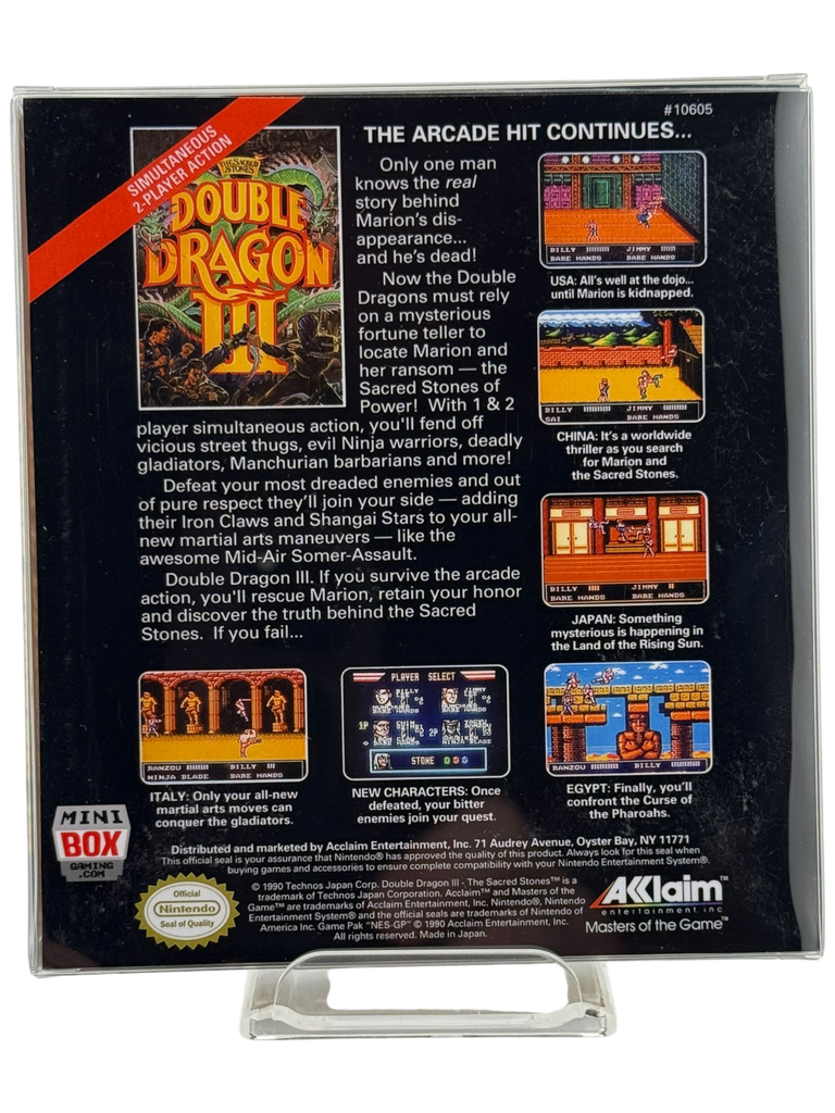 Double Dragon III [Mini Reproduction Box]