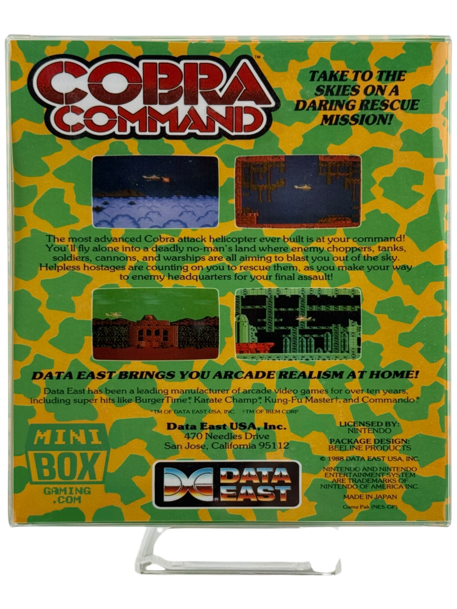 Cobra Command [Mini Reproduction Box]
