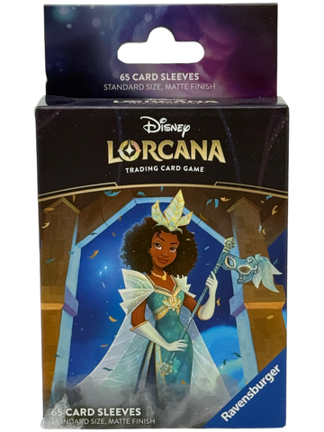 Disney Lorcana Card Sleeves - Tiana - Celebrating Princess (65-Pack)