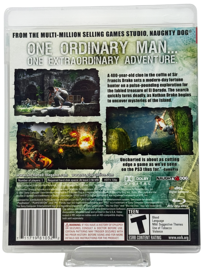 Uncharted Drake's Fortune