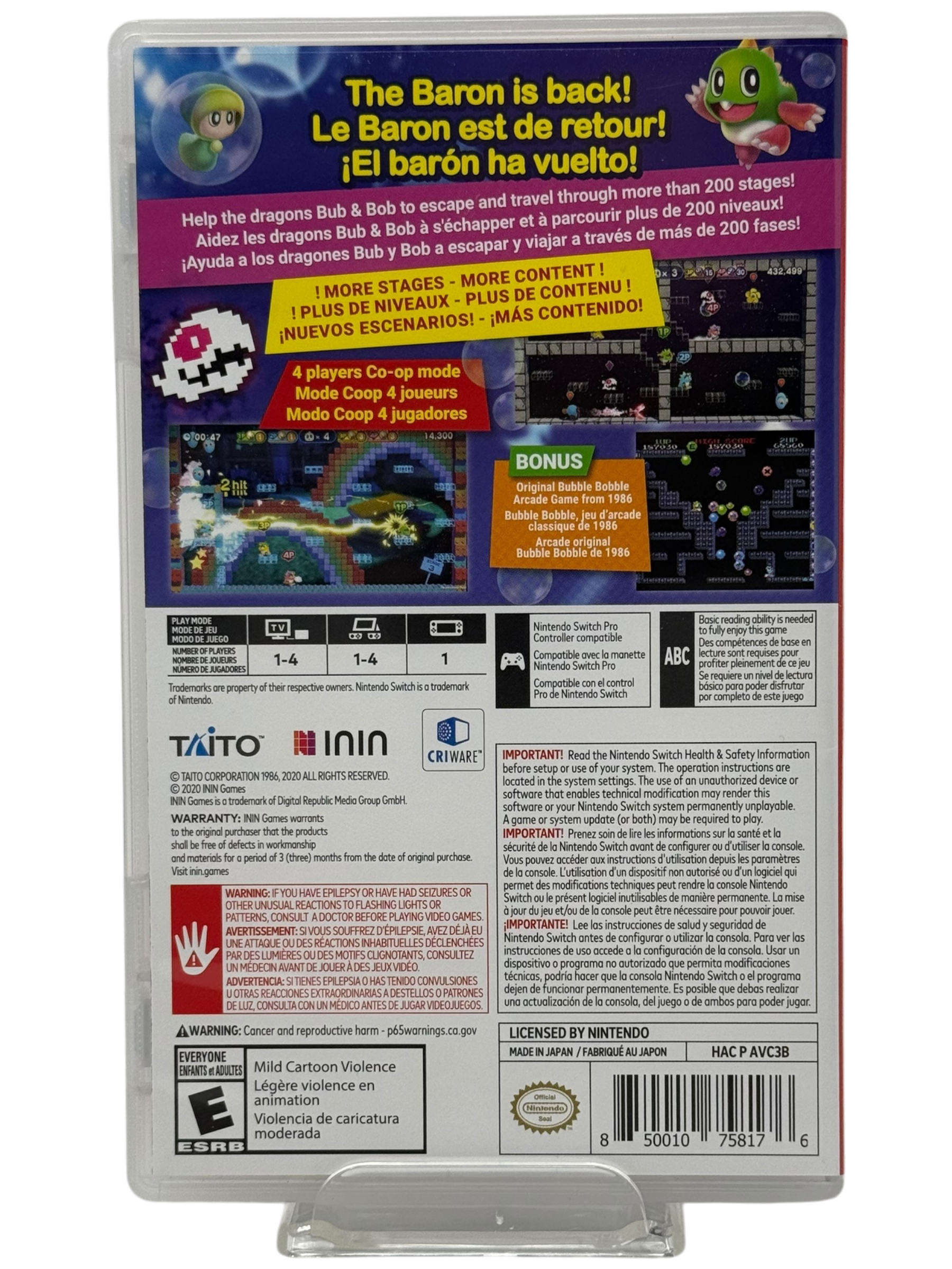 Bubble Bobble 4 Friends