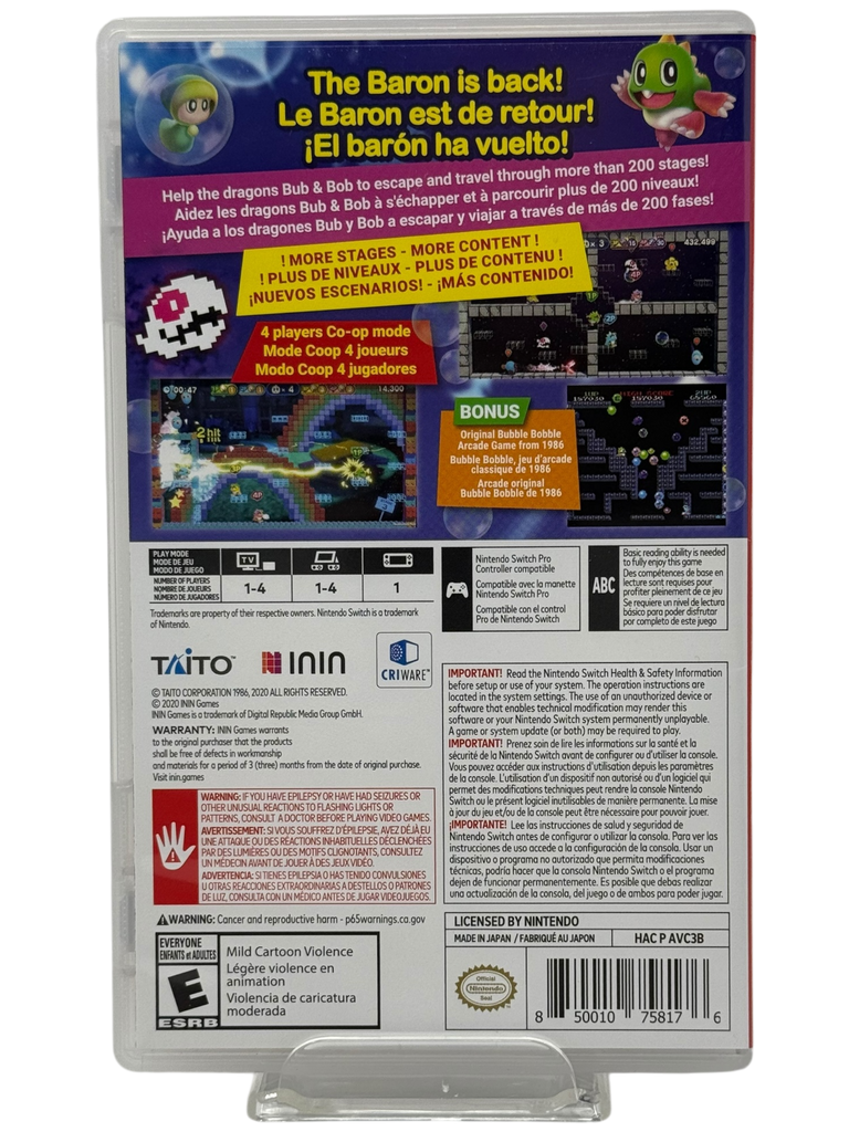 Bubble Bobble 4 Friends