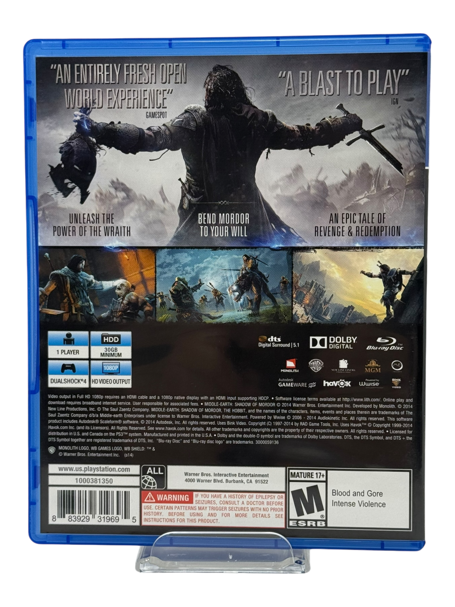 Middle Earth: Shadow of Mordor