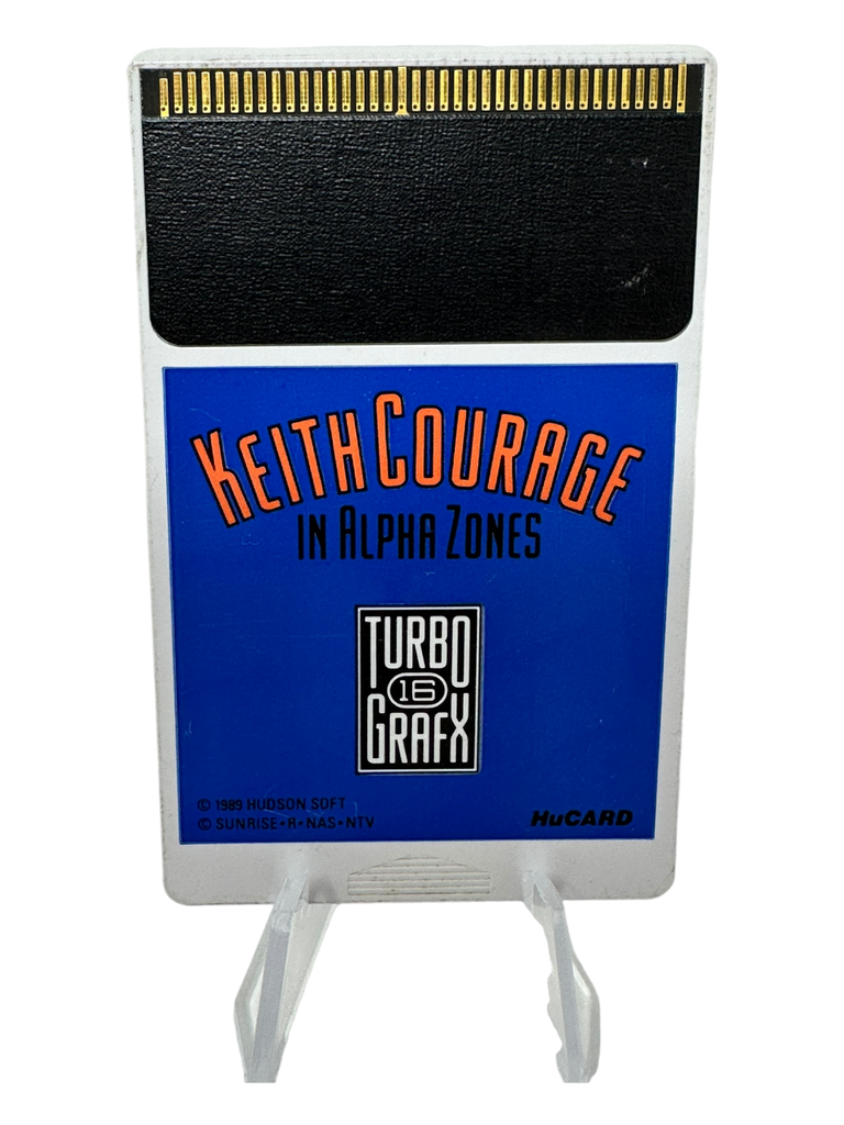 Keith Courage in Alpha Zones