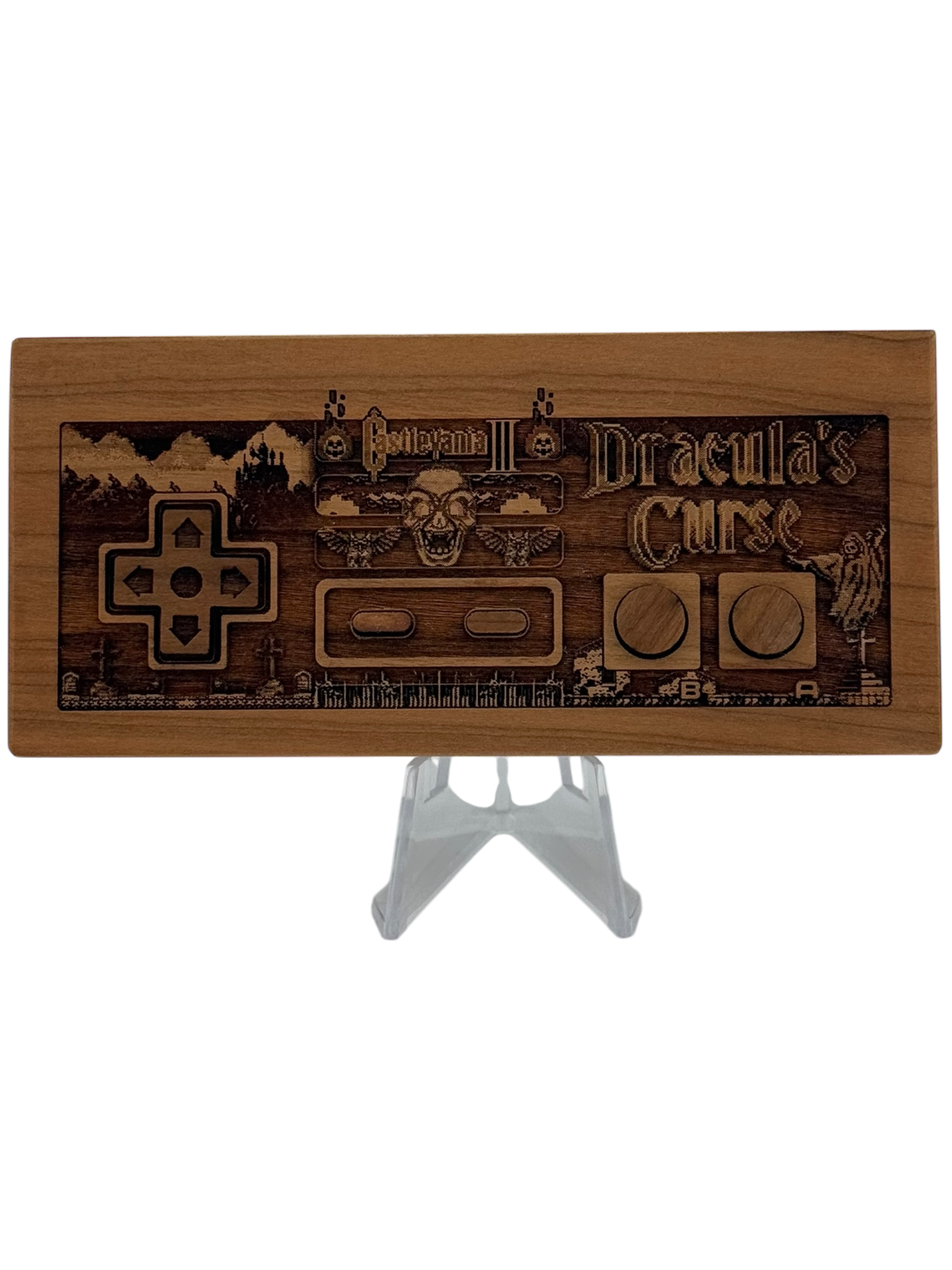 Castlevania III - Wooden NES Controller [Spitfire Labs]