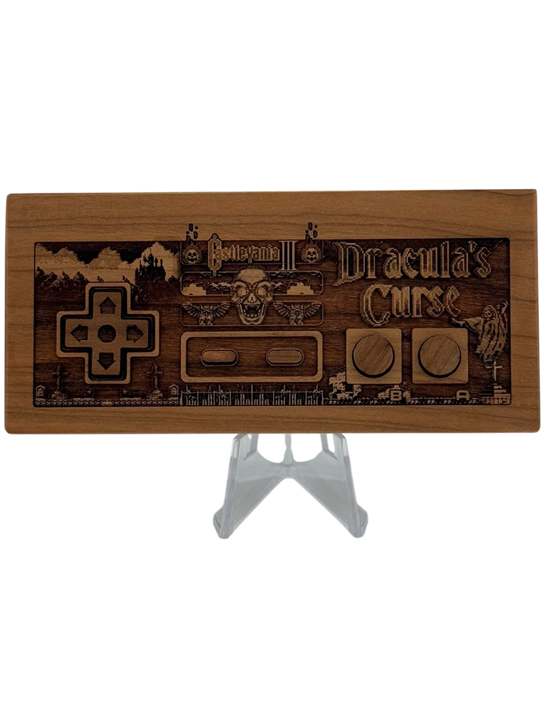 Castlevania III - Wooden NES Controller [Spitfire Labs]