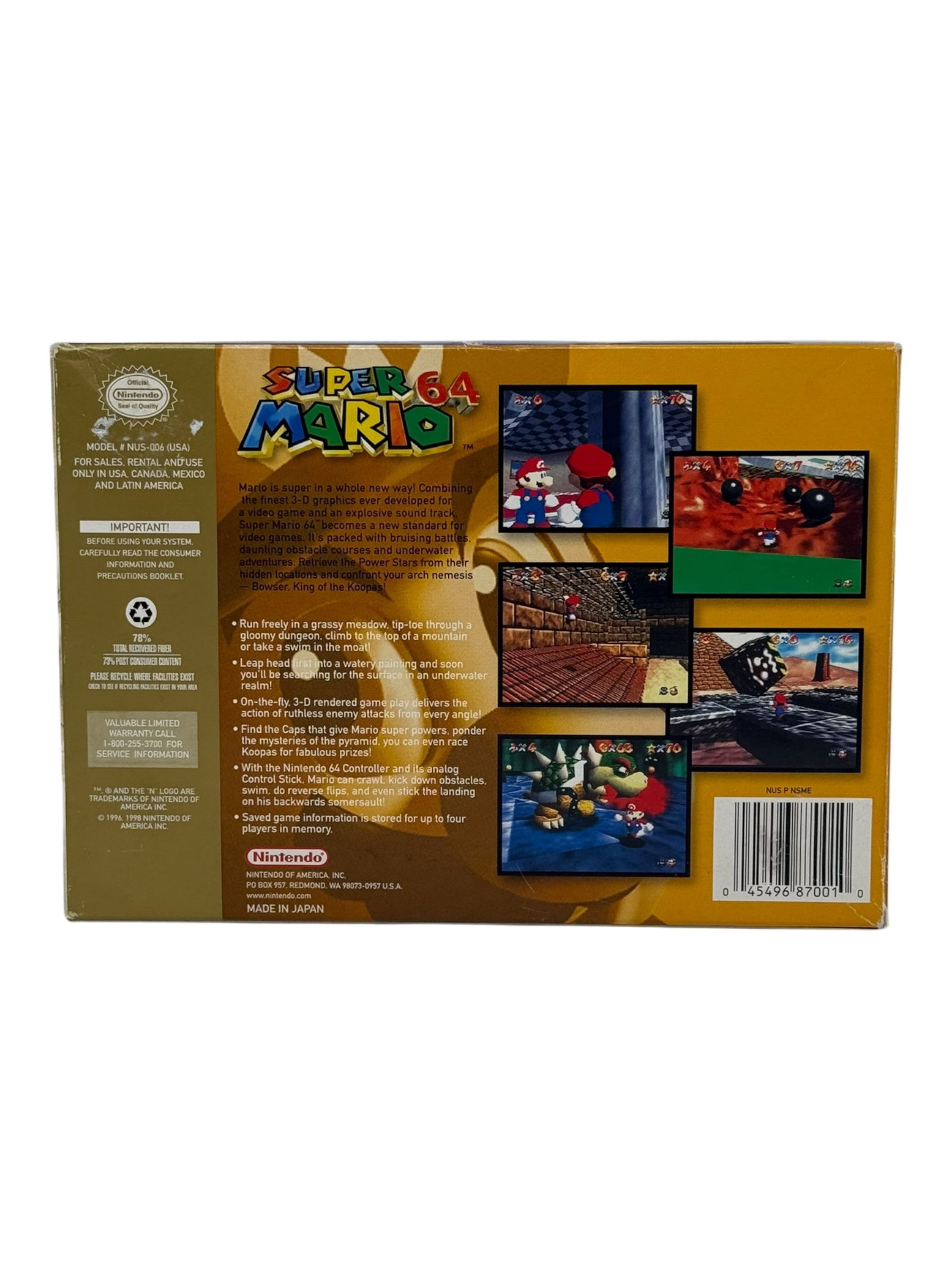 Super Mario 64 [Player's Choice]