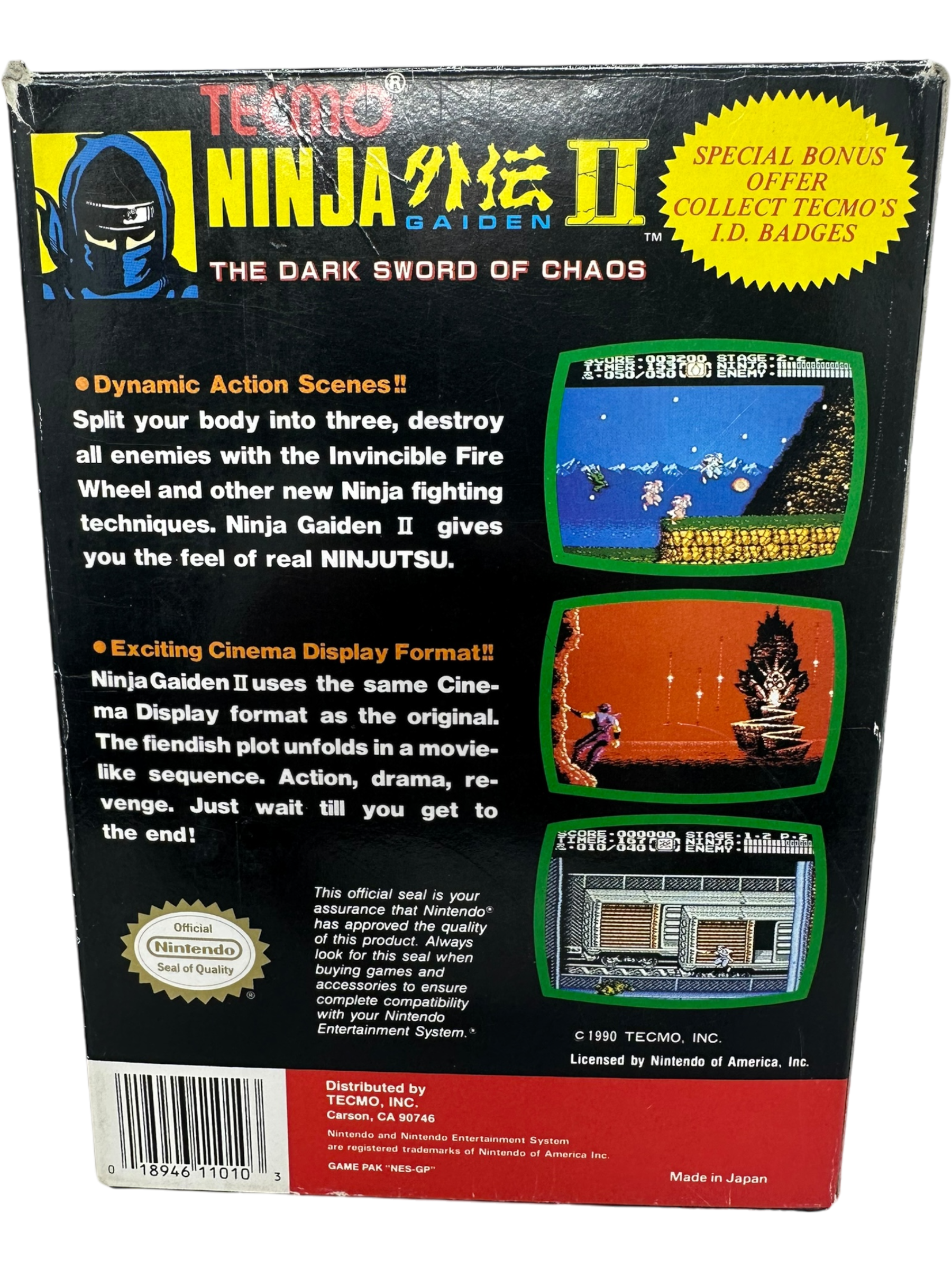 Ninja Gaiden II The Dark Sword Of Chaos