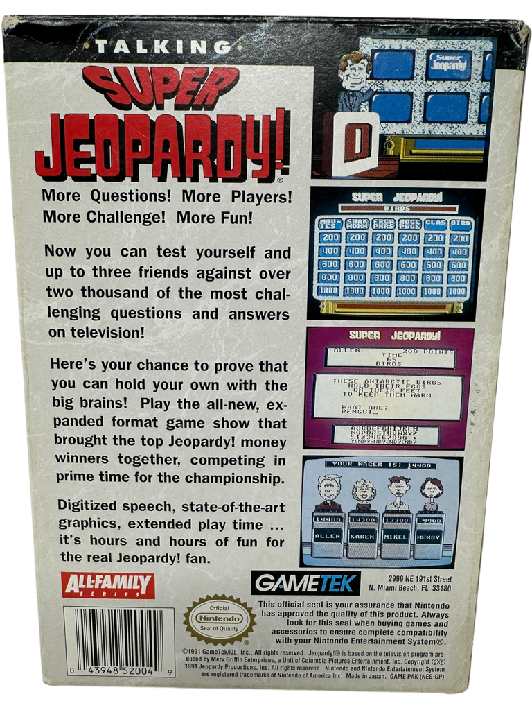 Talking Super Jeopardy