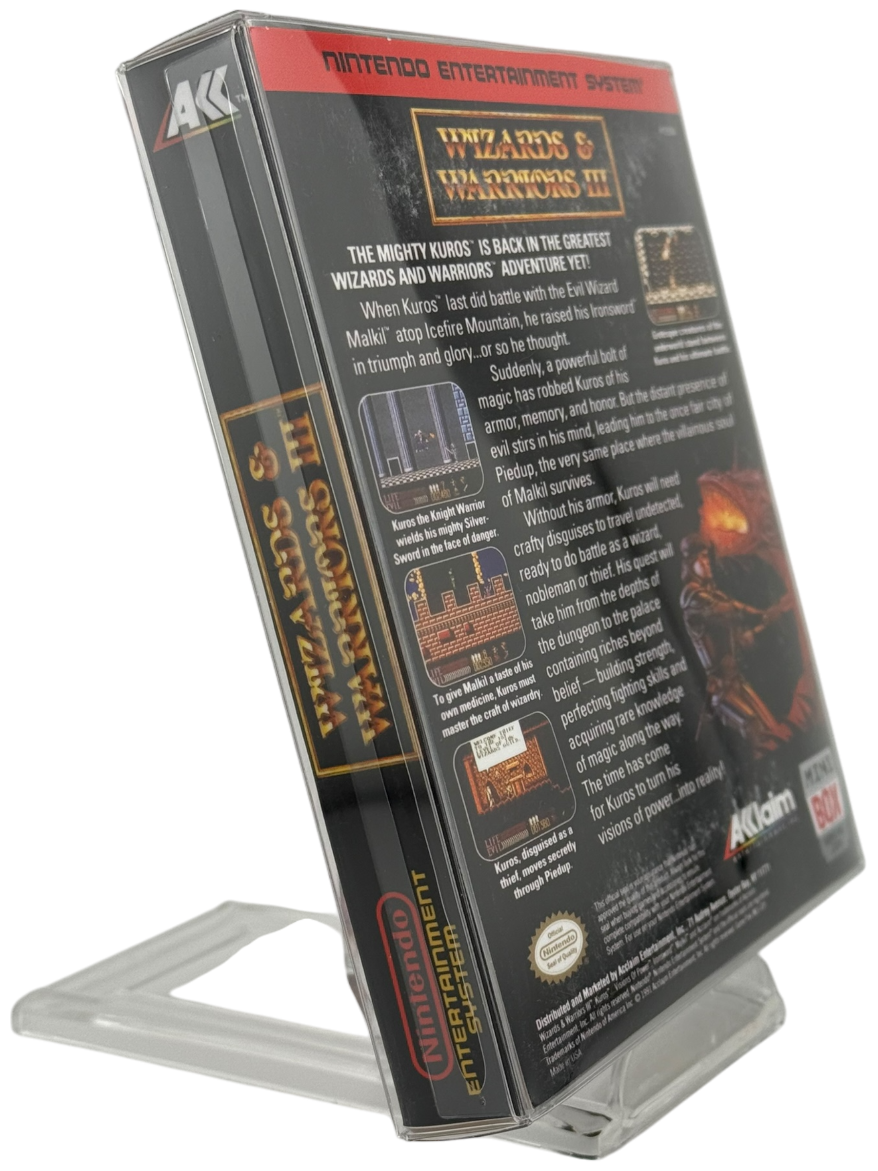 Kuros: Visions of Power - Wizards & Warriors III [Mini Reproduction Box]