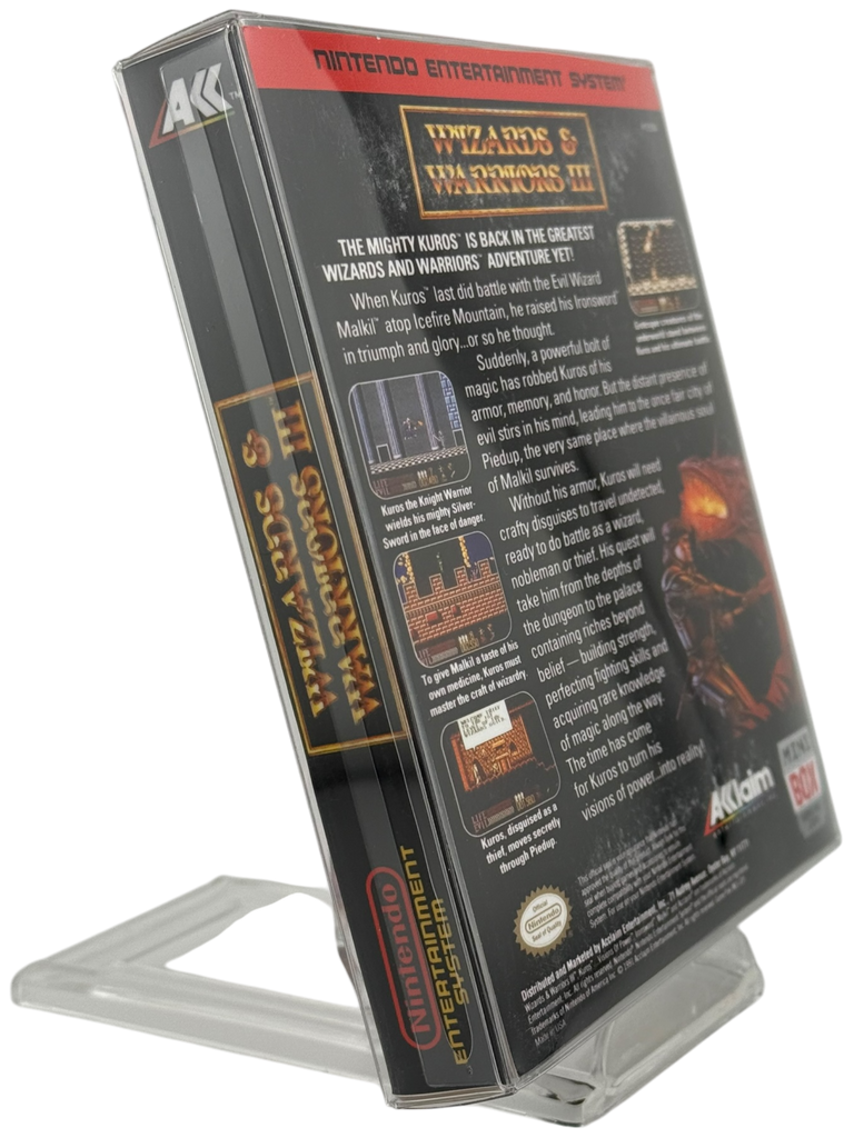 Kuros: Visions of Power - Wizards & Warriors III [Mini Reproduction Box]