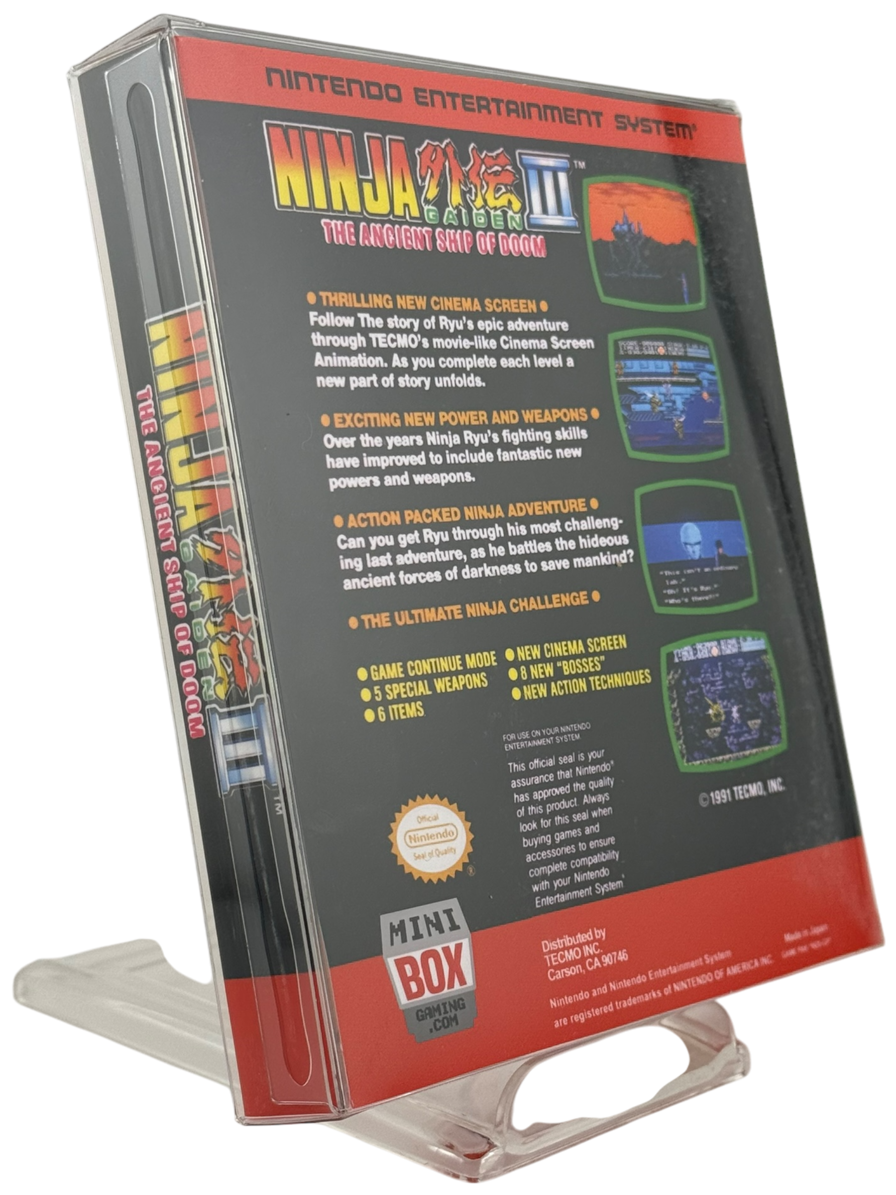 Ninja Gaiden III: The Ancient Ship of Doom [Mini Reproduction Box]