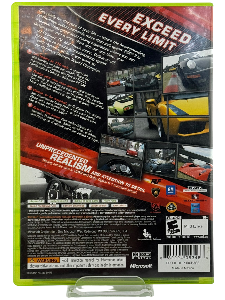 Project Gotham Racing 3
