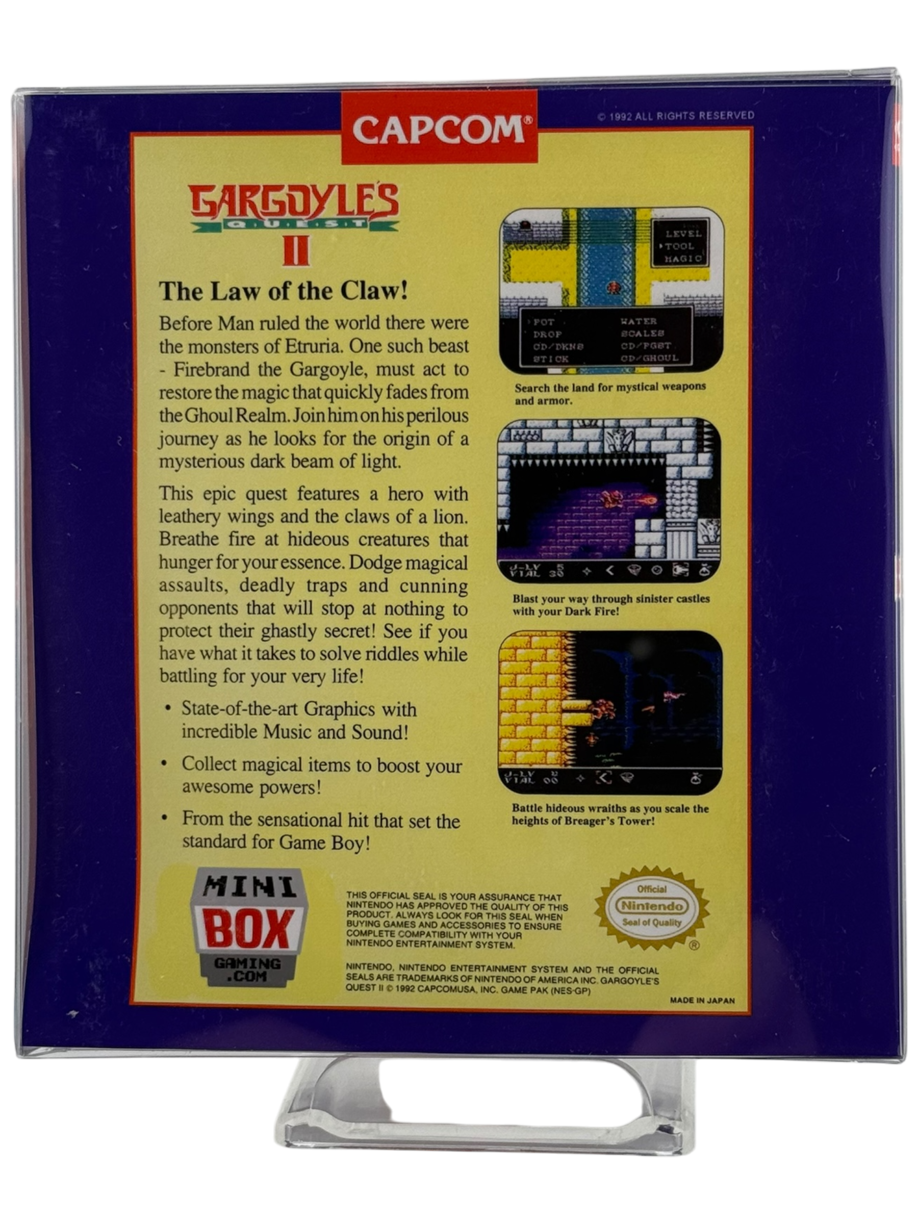 Gargoyle's Quest II [Mini Reproduction Box]