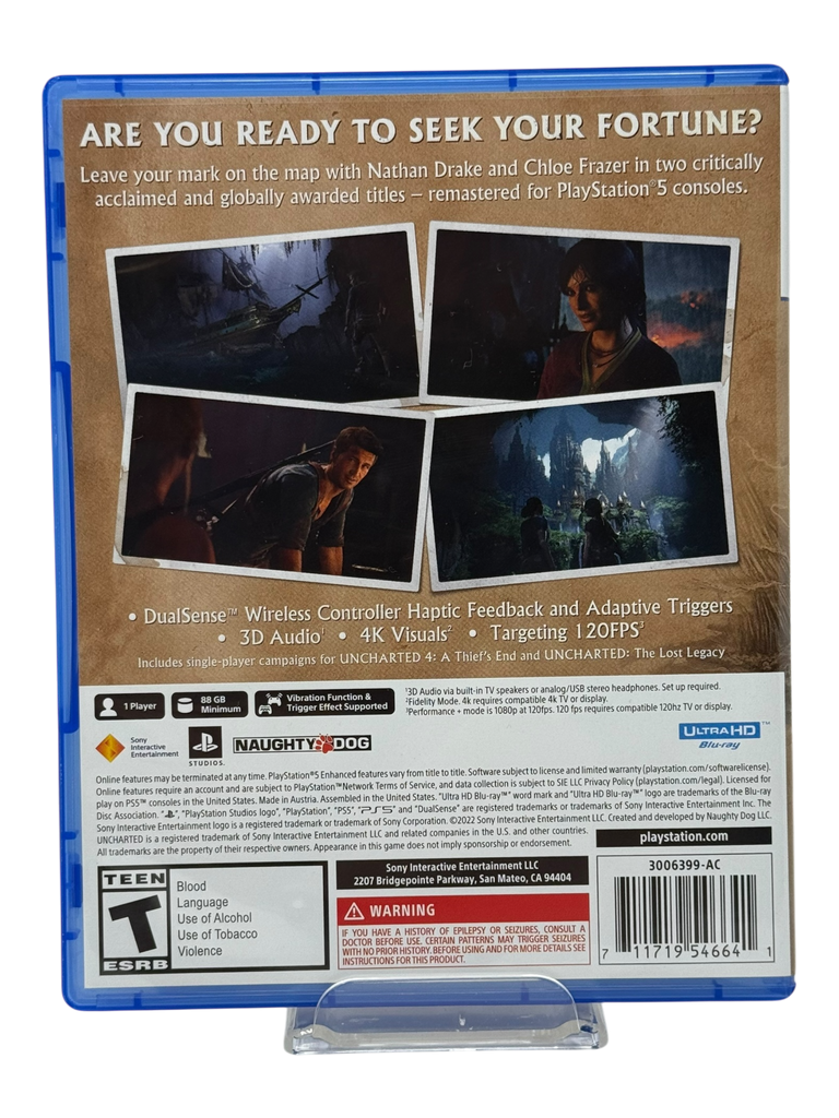 Uncharted: Legacy of Thieves Collection