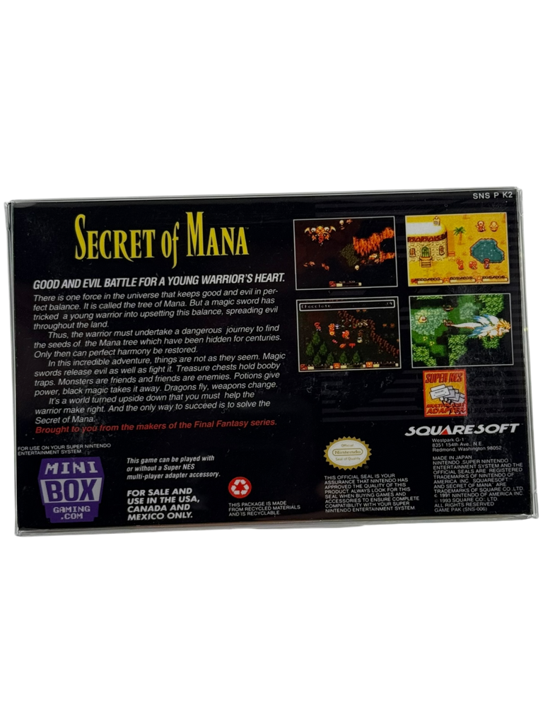 Secret of Mana [Mini Reproduction Box]