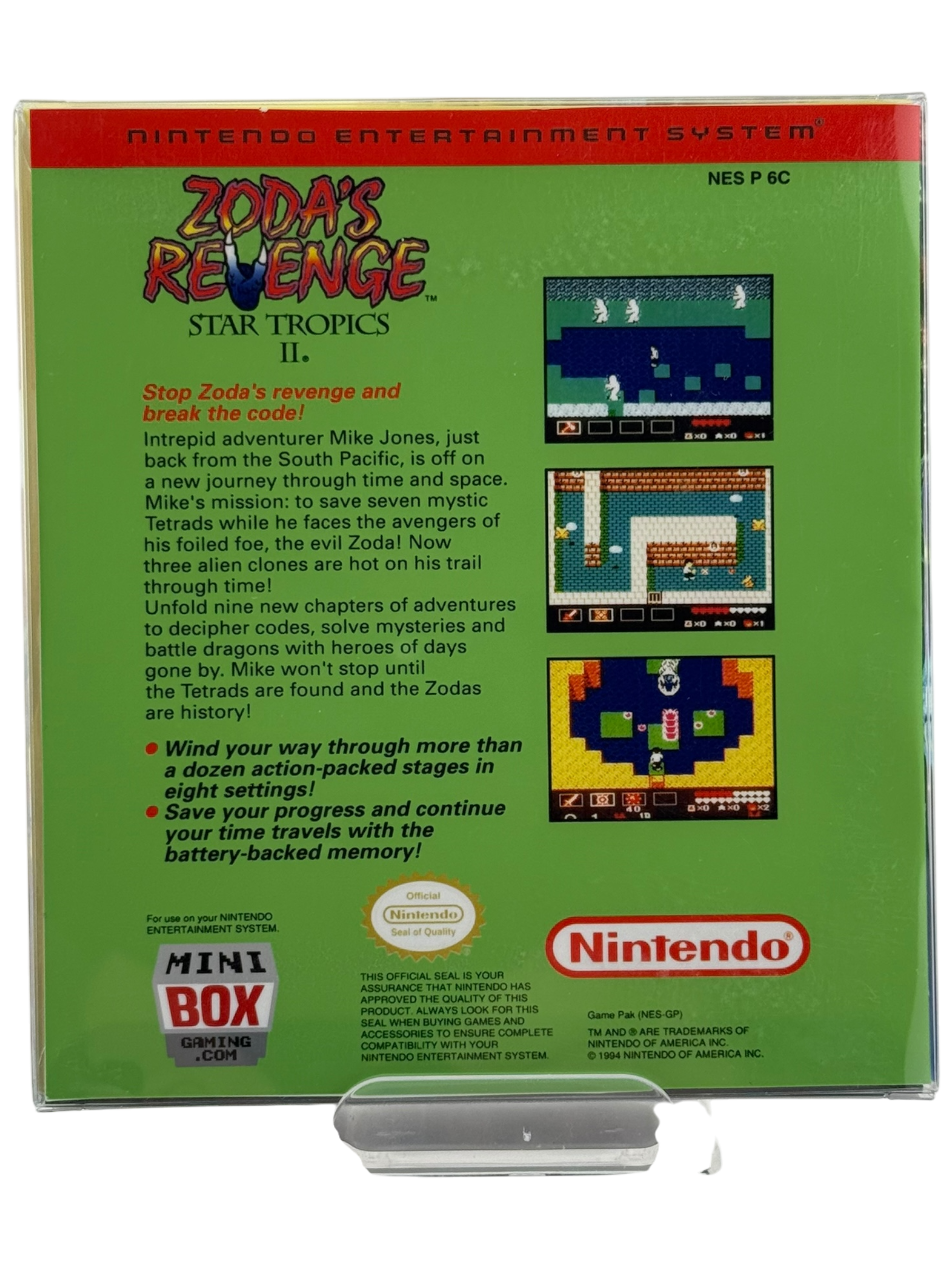 Zoda's Revenge: Star Tropics II [Mini Reproduction Box]
