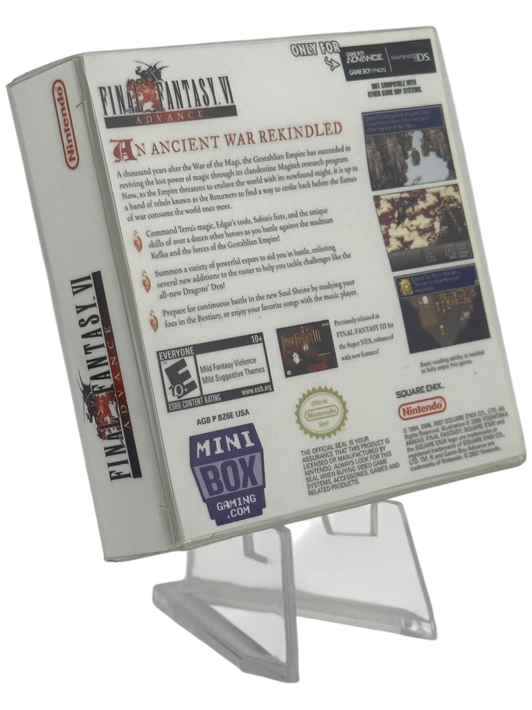Final Fantasy VI Advance [Mini Reproduction Box]