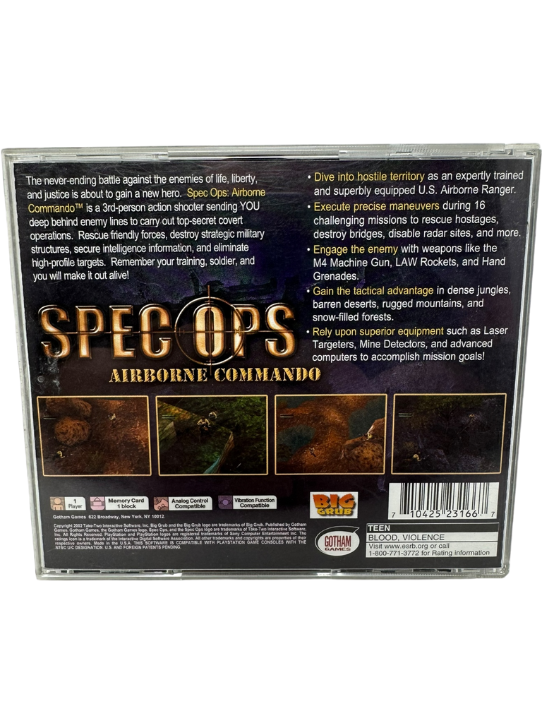 Spec Ops Airborne Commando