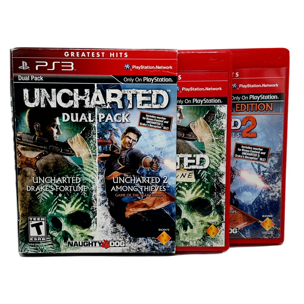 Uncharted & Uncharted 2 Dual Pack