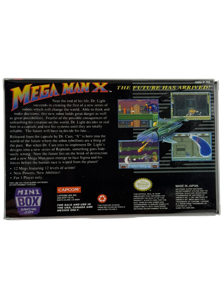 Mega Man X [Mini Reproduction Box]