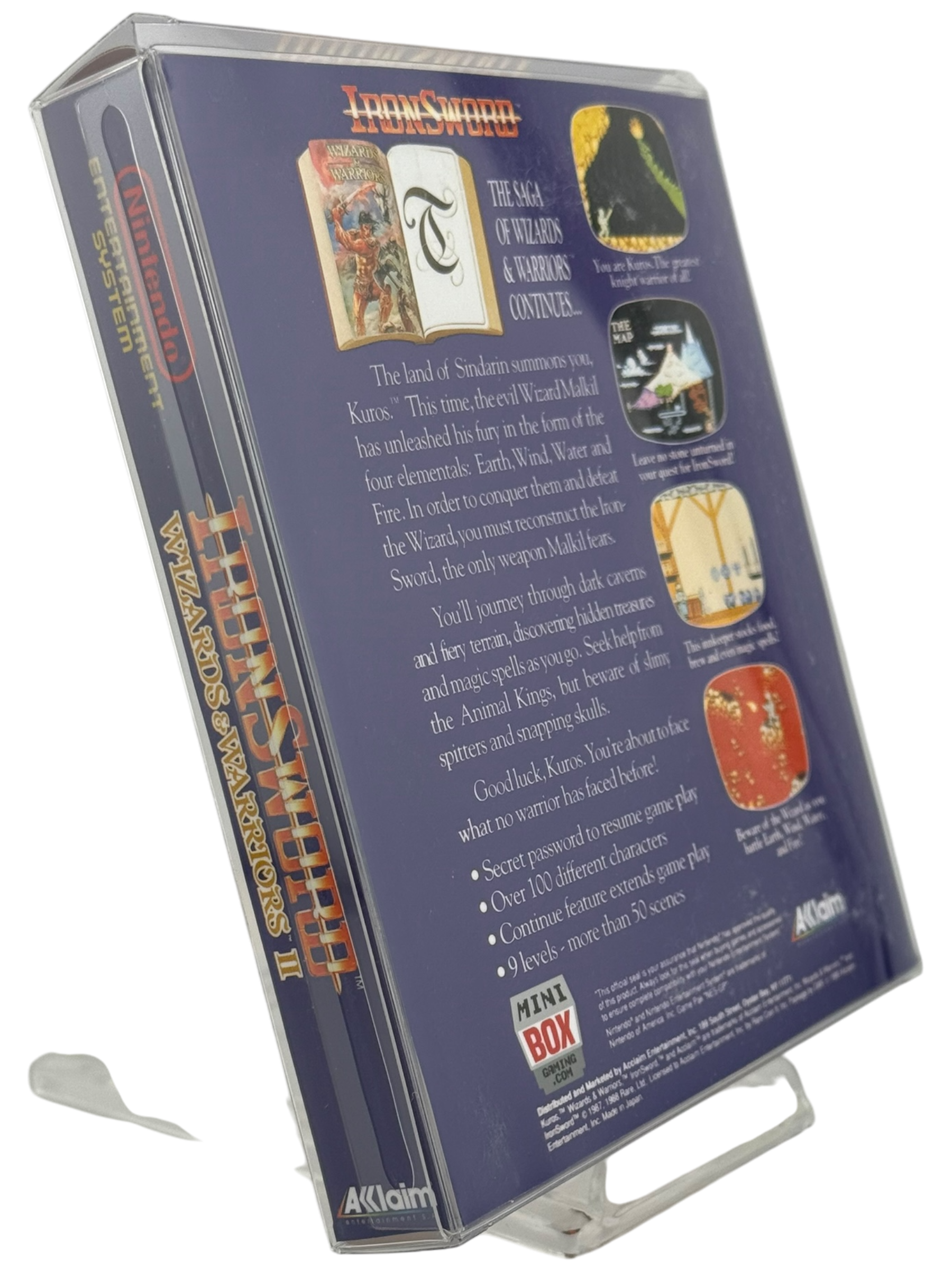 IronSword: Wizards & Warriors II [Mini Reproduction Box]