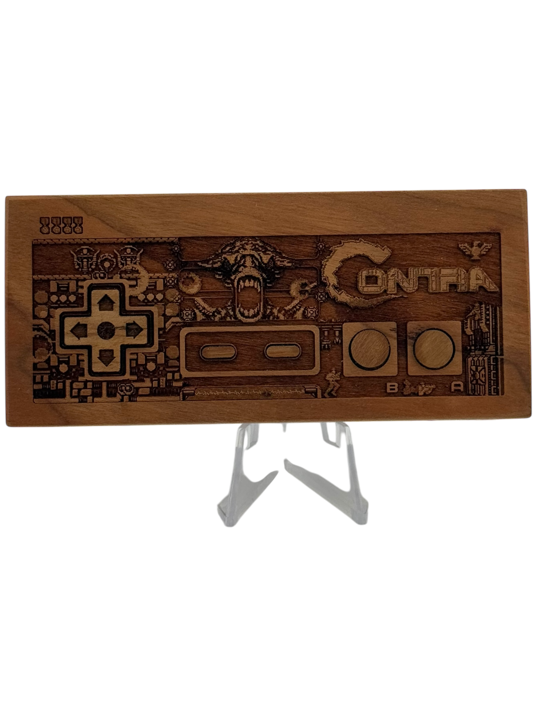 Contra - Wooden NES Controller [Spitfire Labs]
