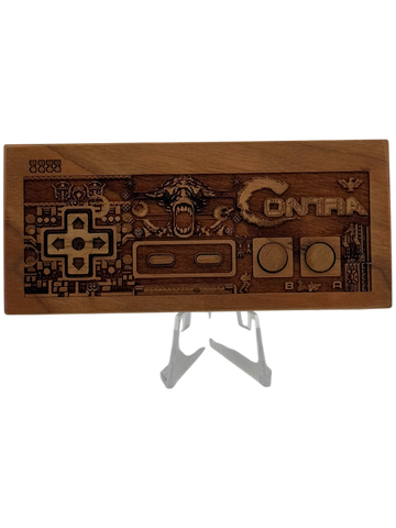 Contra - Wooden NES Controller [Spitfire Labs]