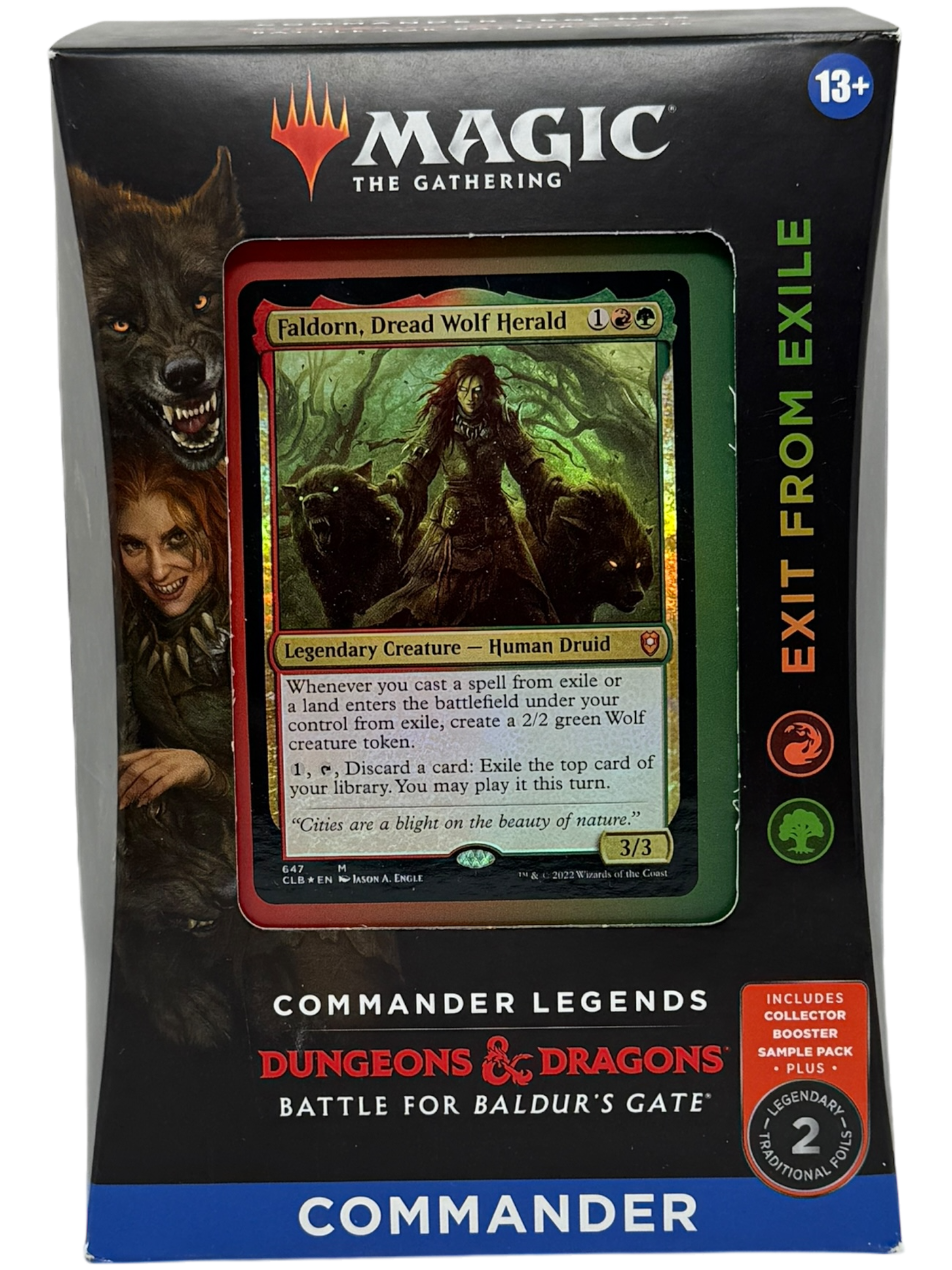Commander Legends: Battle for Baldur's Gate - Exit from Exile Commander Deck