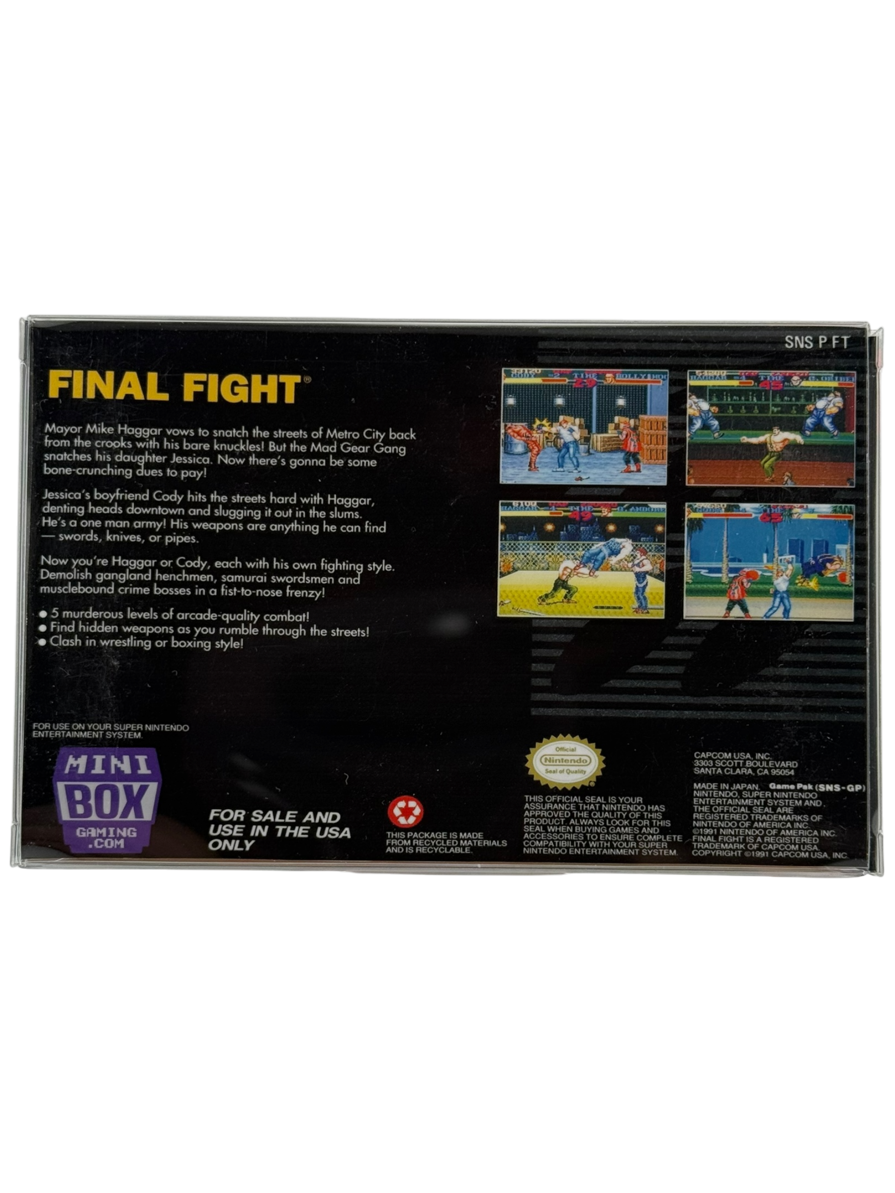 Final Fight [Mini Reproduction Box]