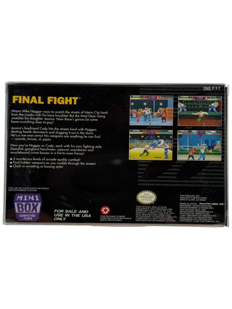 Final Fight [Mini Reproduction Box]