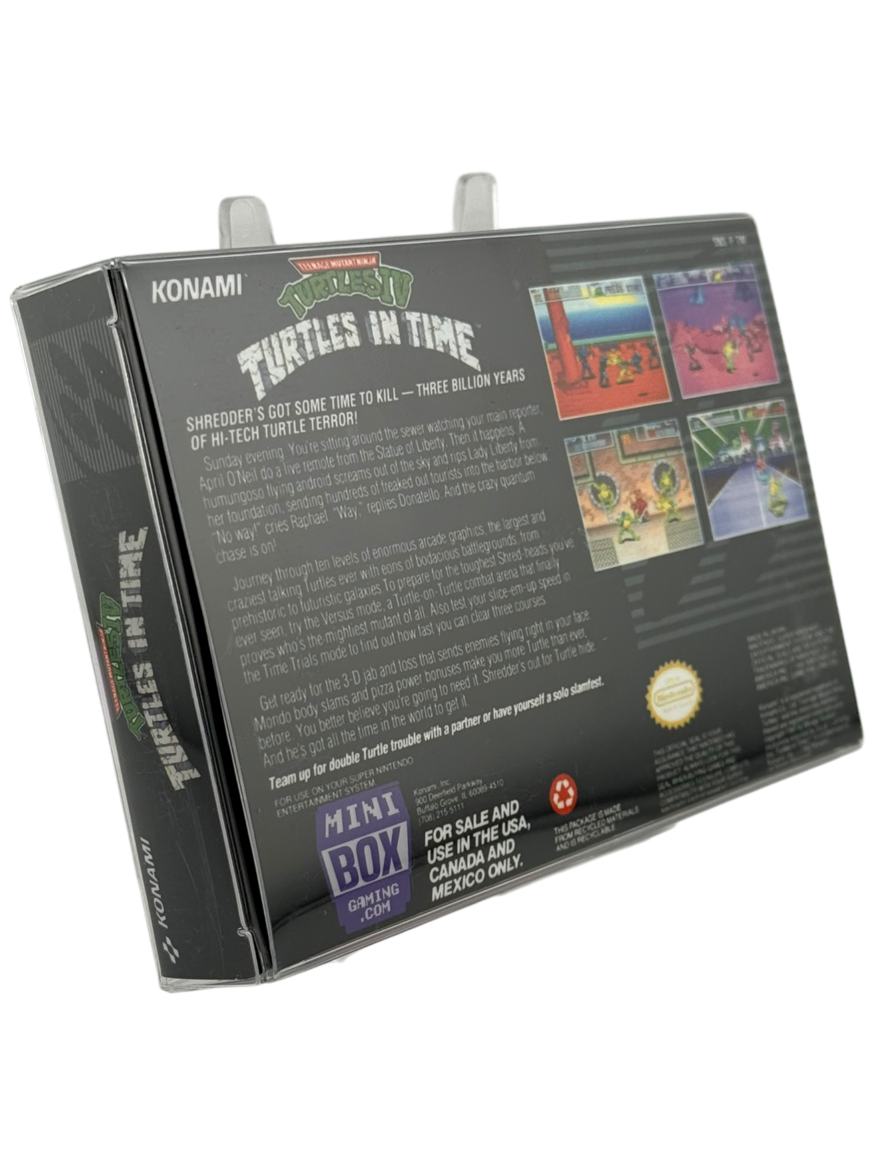 Teenage Mutant Ninja Turtles IV: Turtles in Time [Mini Reproduction Box]