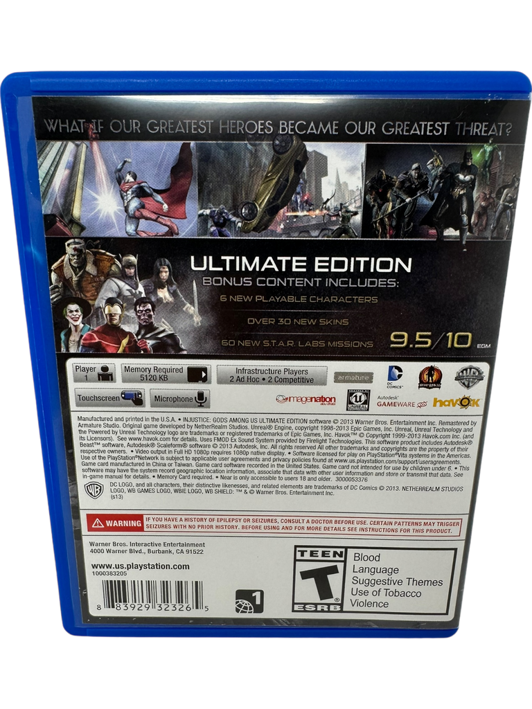 Injustice: Gods Among Us Ultimate Edition