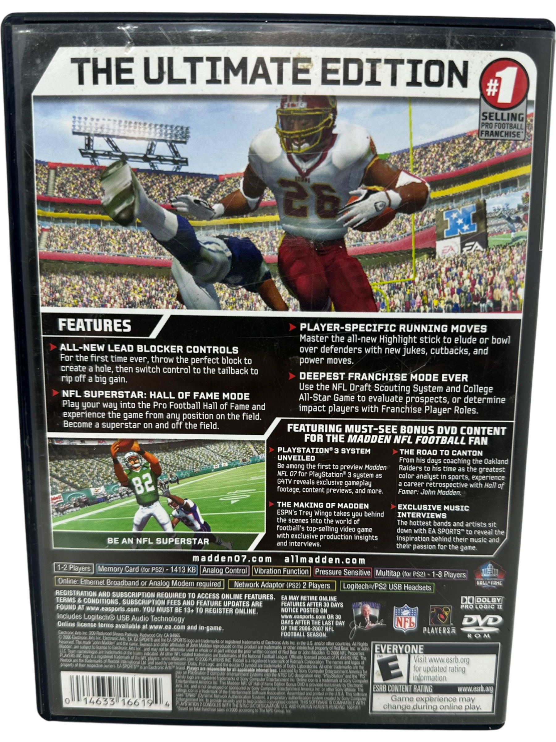 Madden 2007 [Hall of Fame Edition]