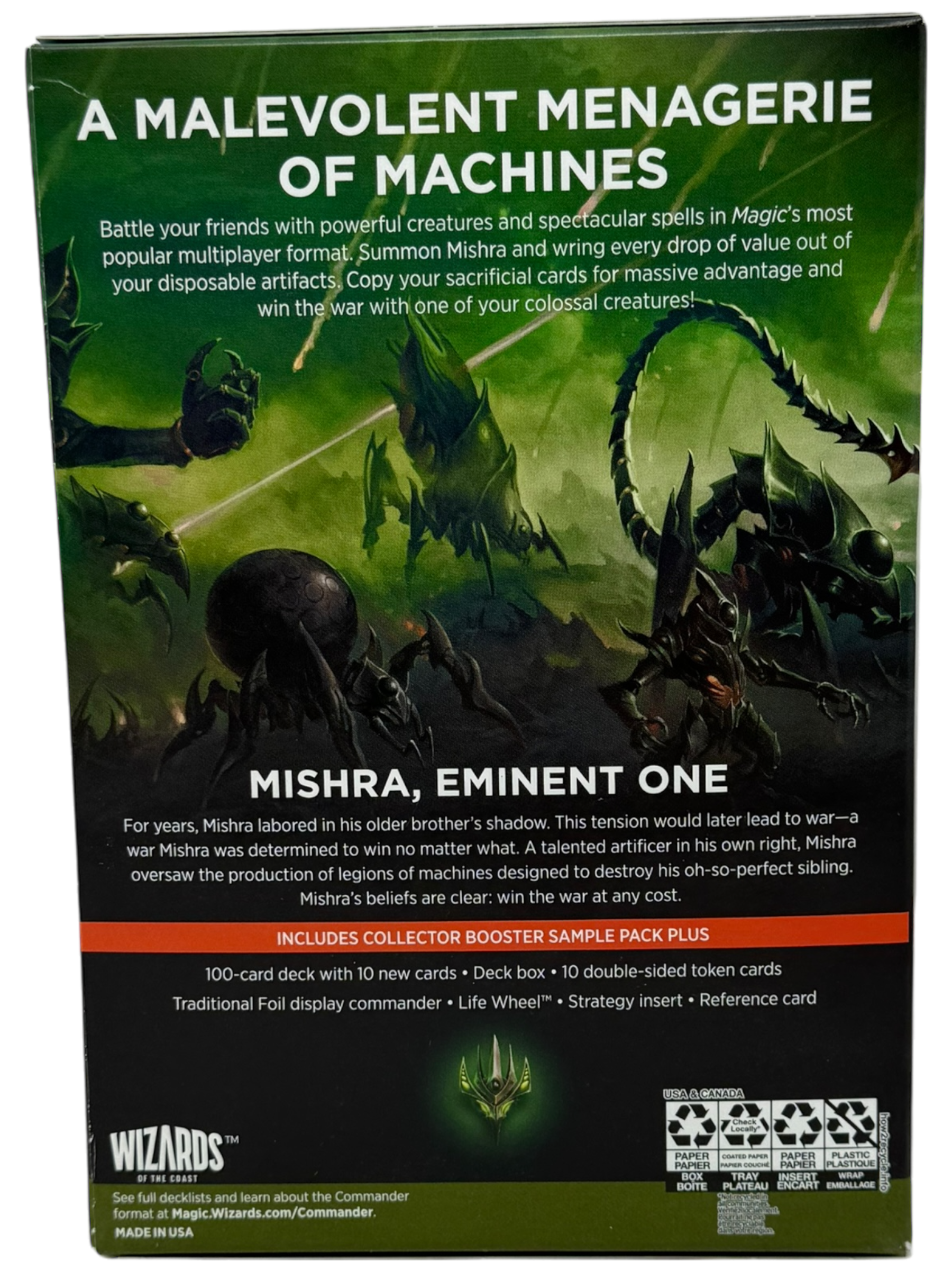 The Brothers' War Commander Deck - Mishra's Burnished Banner