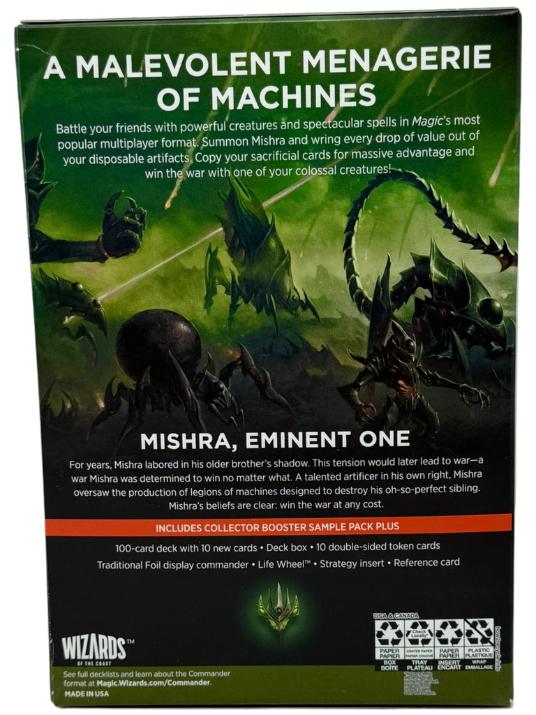 The Brothers' War Commander Deck - Mishra's Burnished Banner