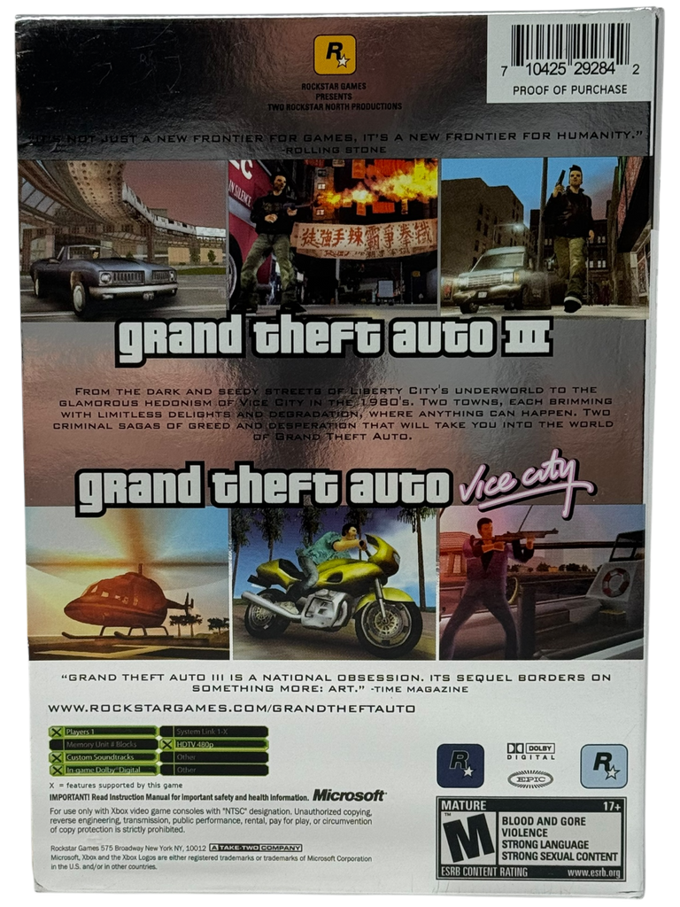 Grand Theft Auto Double Pack