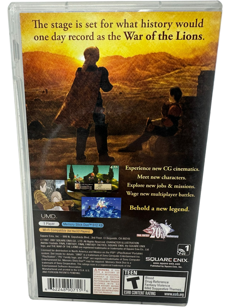 Final Fantasy Tactics: The War Of The Lions