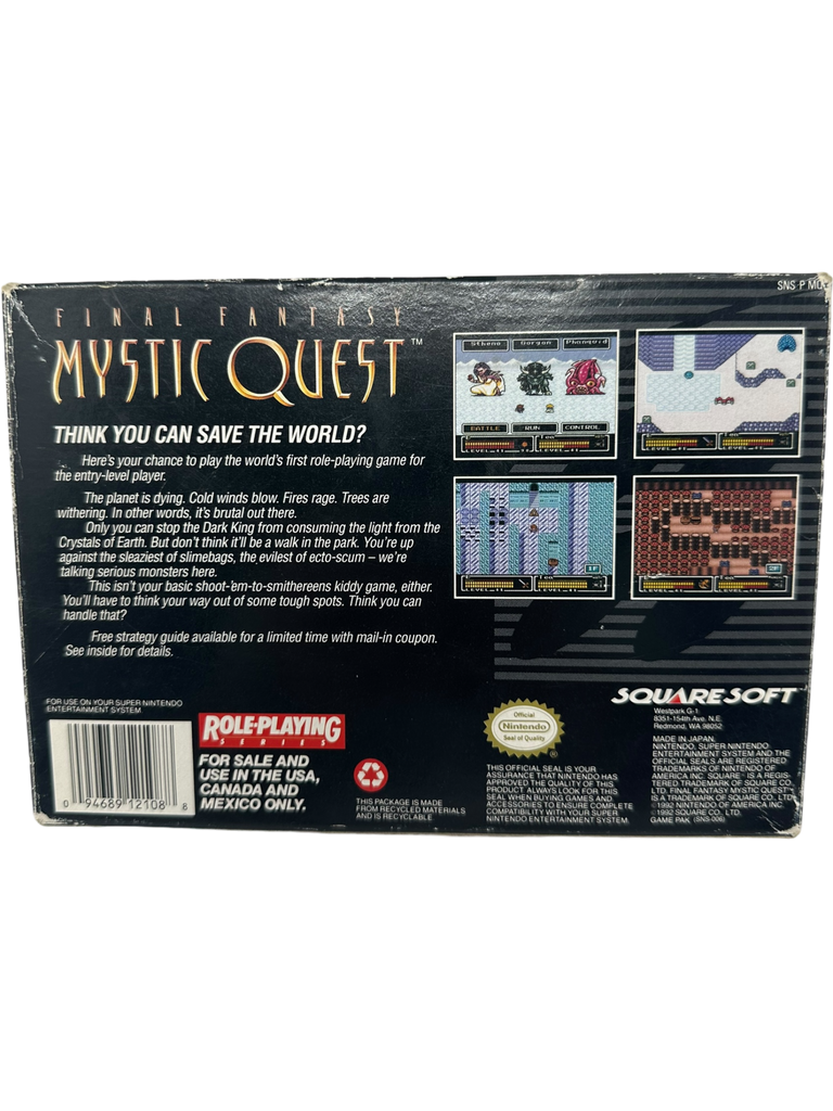 Final Fantasy Mystic Quest